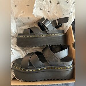Doc Marten Platform Sandals New in Box